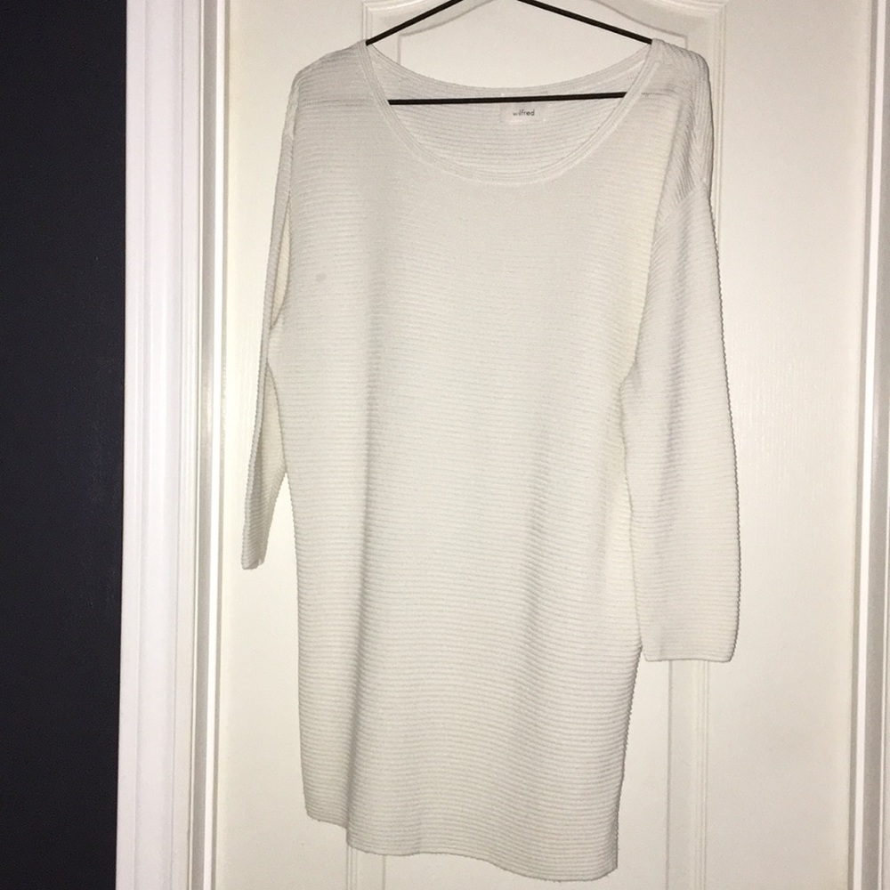 WILFRED Textured Light Long Top/Sweater